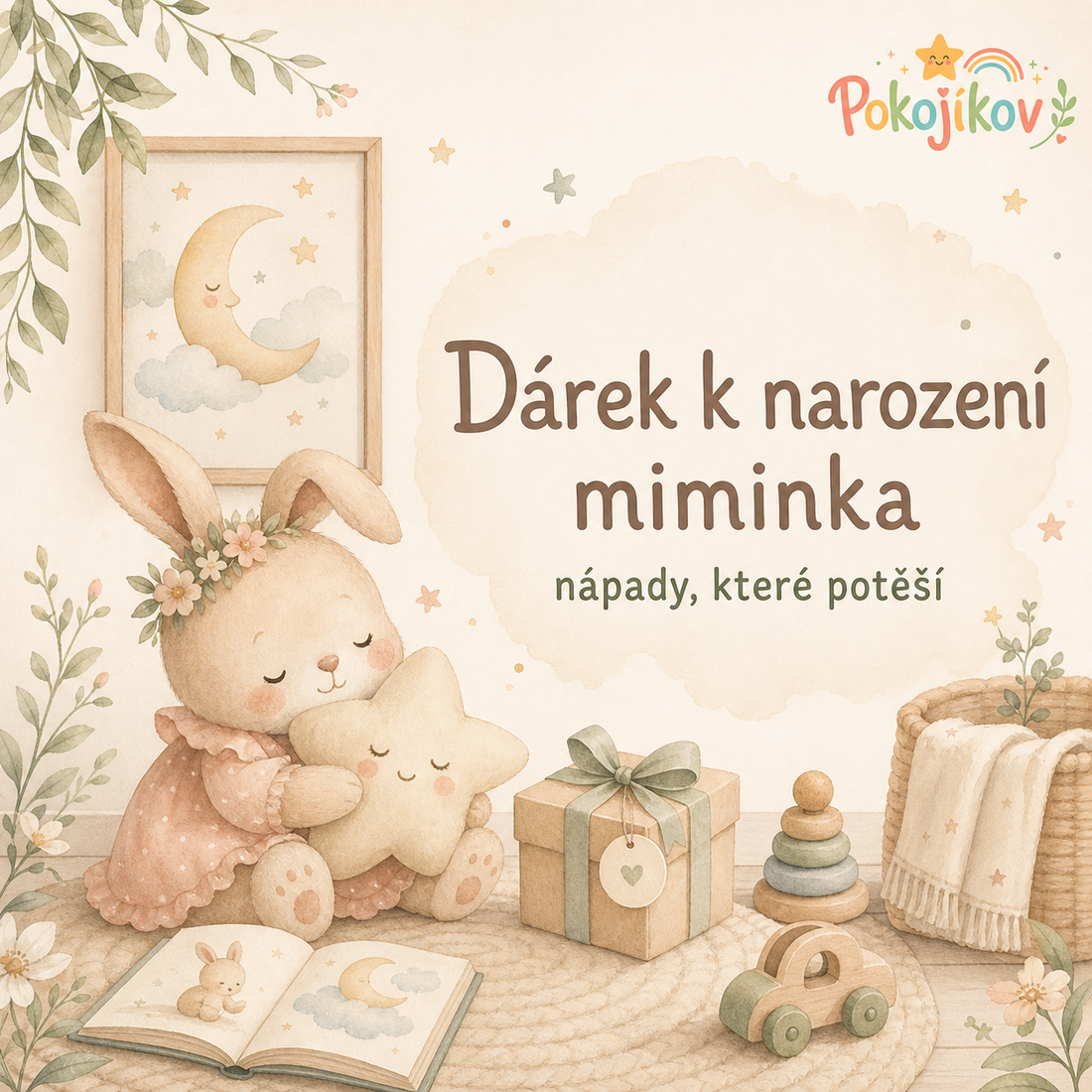 Title picture for post: Dárek k narození miminka: nápady
