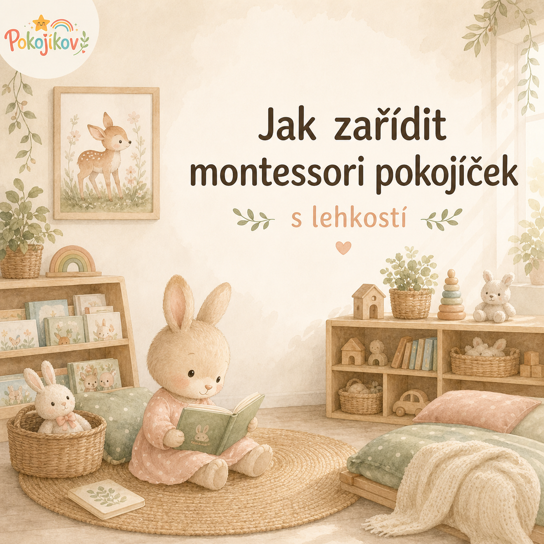 Title picture for post: Montessori pokojíček: praktický průvodce