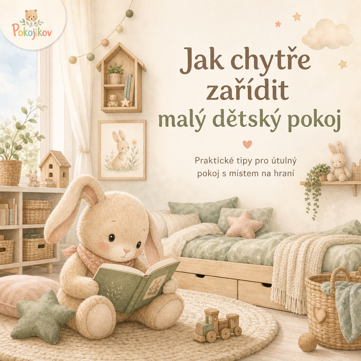 Title picture for post: Malý dětský pokoj: chytré zařízení