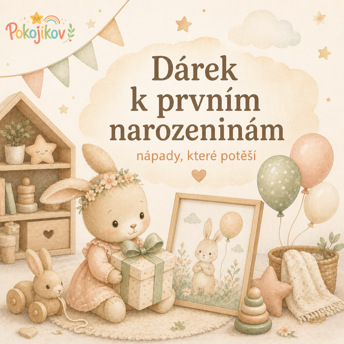 Title picture for post: Dárek k prvním narozeninám:  tipy a inspirace